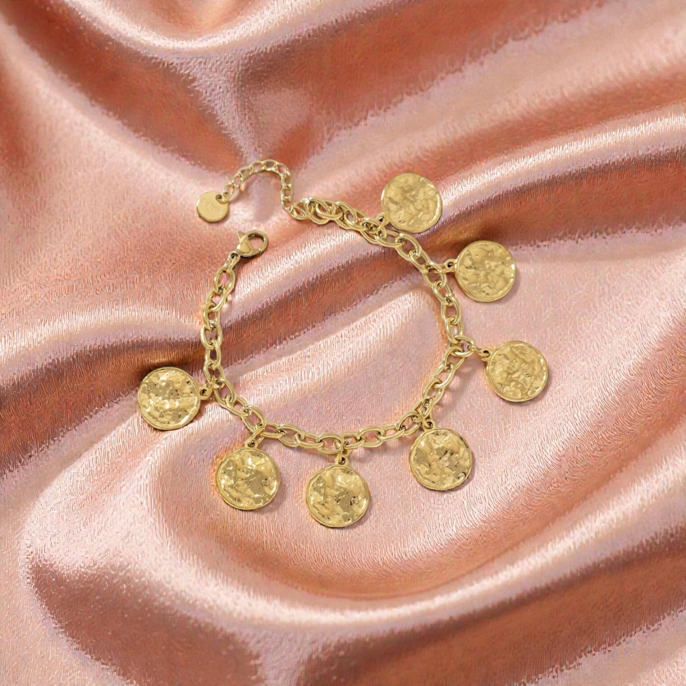 Bracelet pièces ronde
