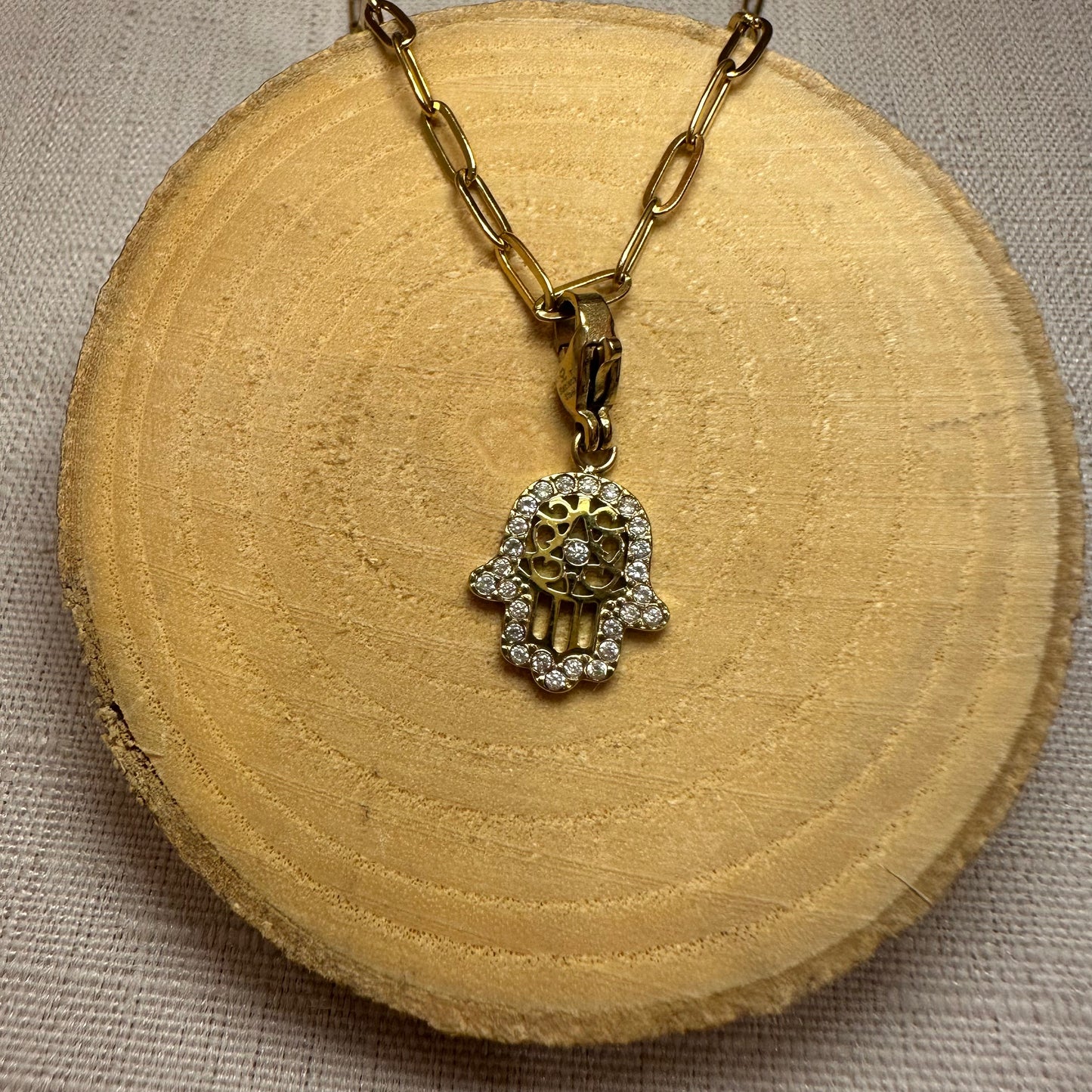 Main de fatma strass Alaïa Bijoux