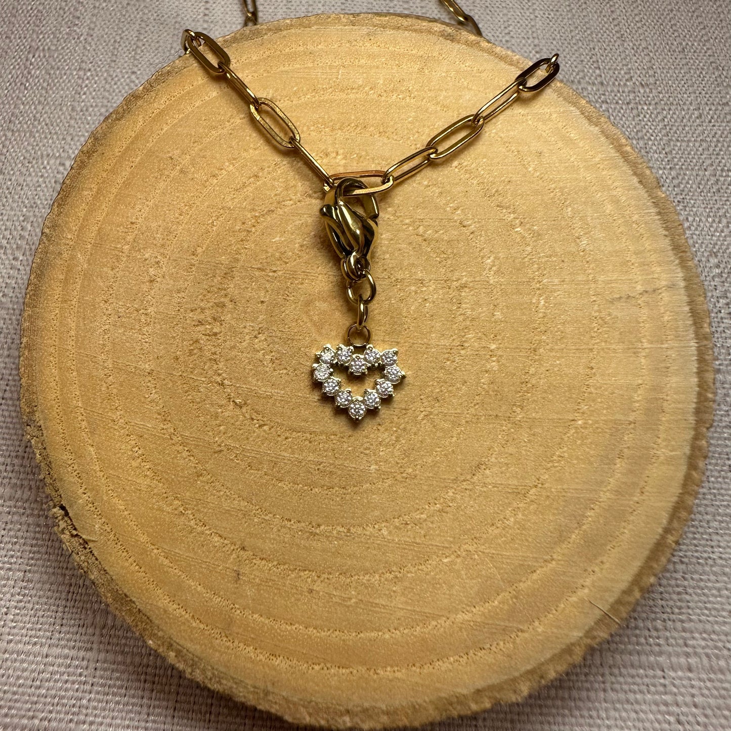Mon petit coeur strass Alaïa Bijoux
