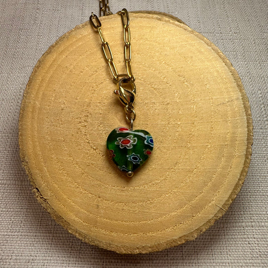 Coeur coloré Alaïa Bijoux