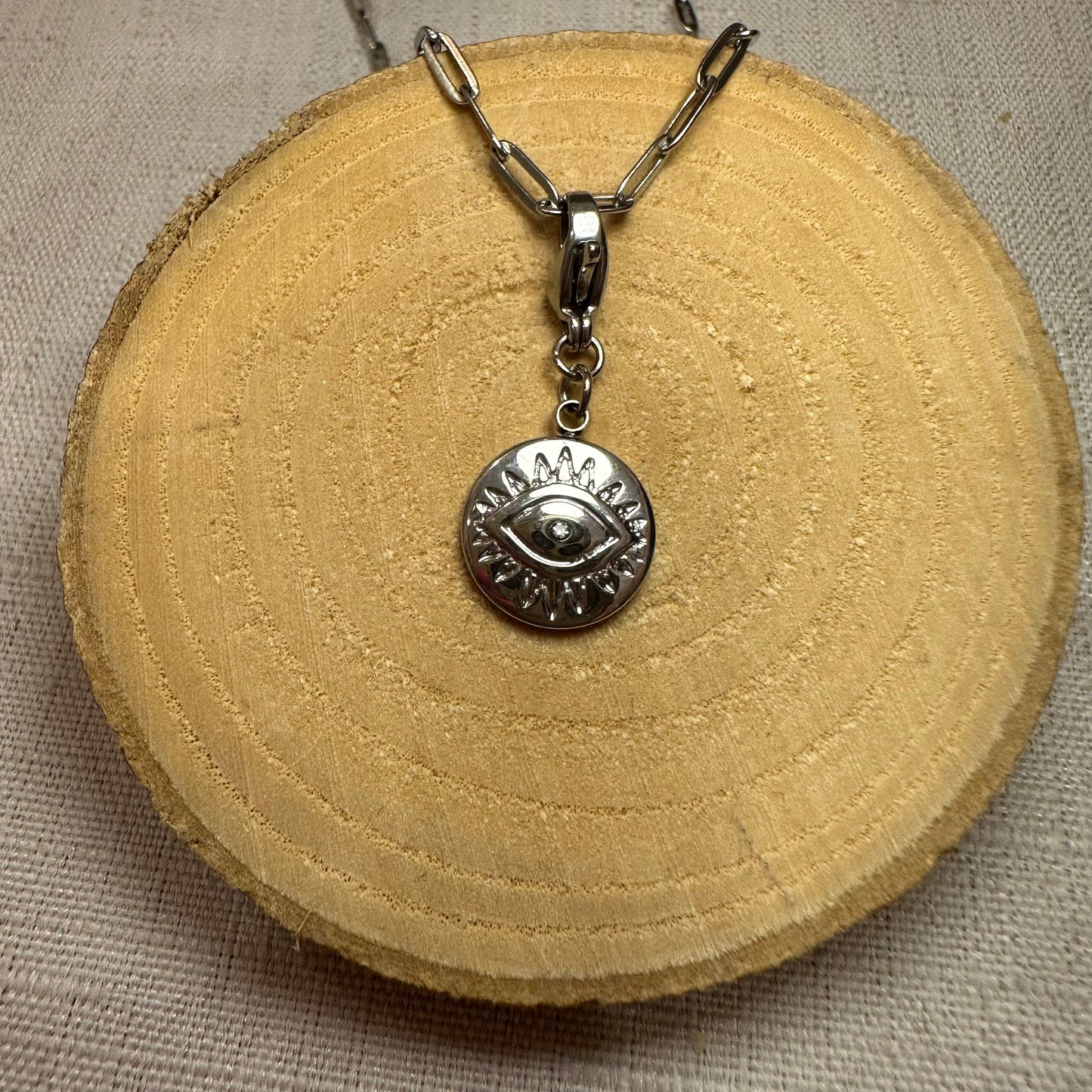 Medaillon Matiasma strass Alaïa Bijoux