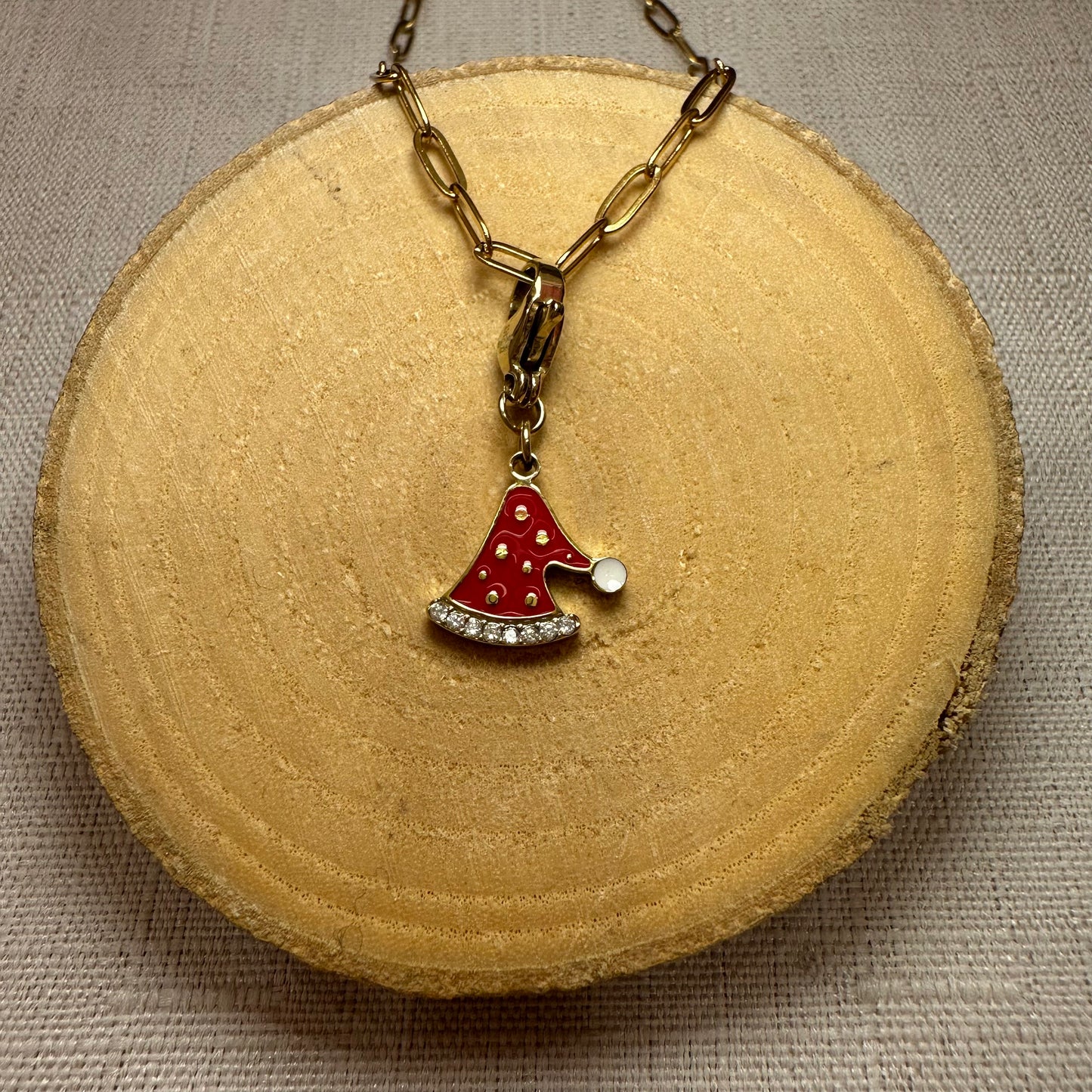Charms de Noel a strass Alaïa Bijoux