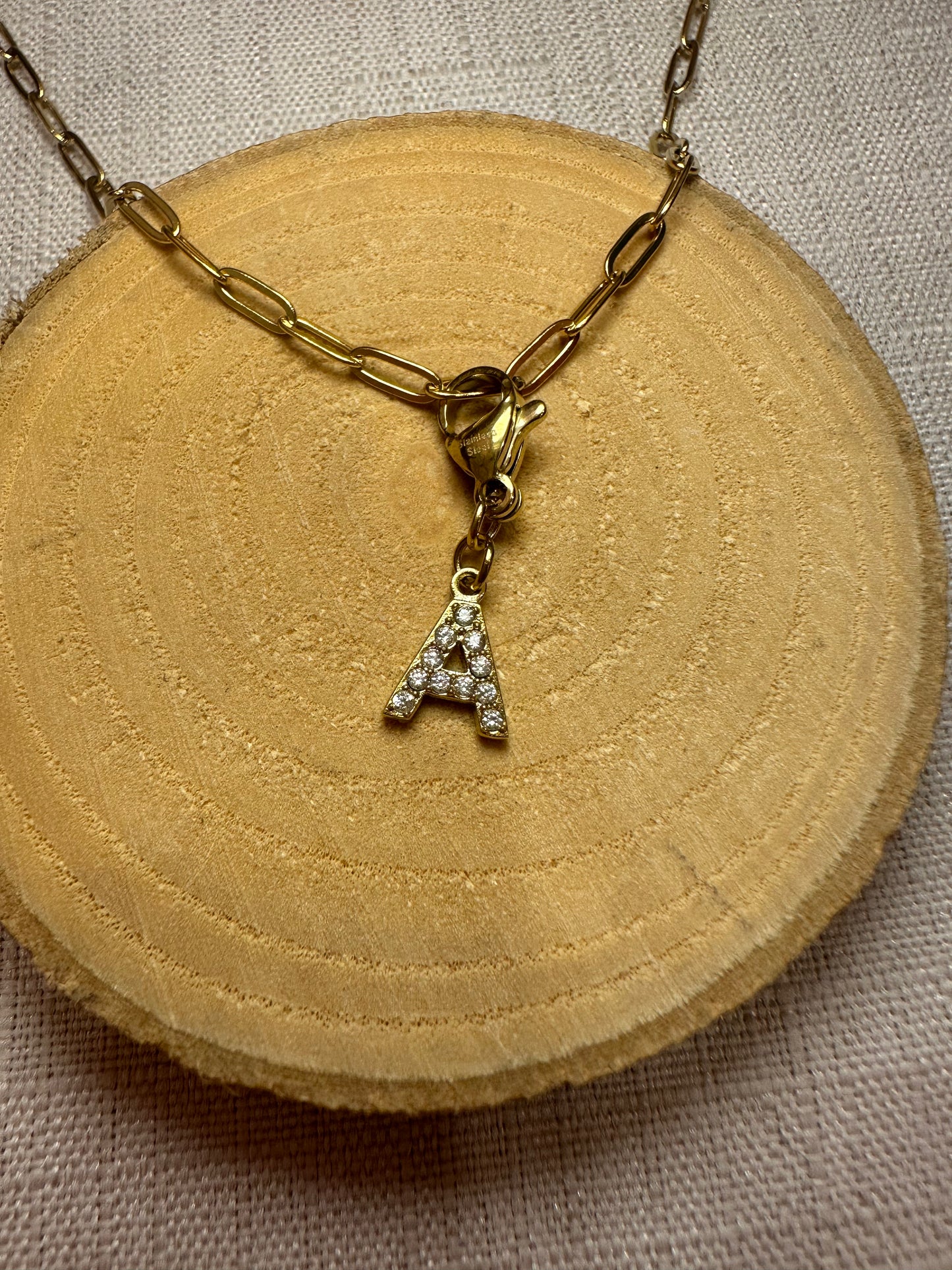 Lettres strass Alaïa Bijoux
