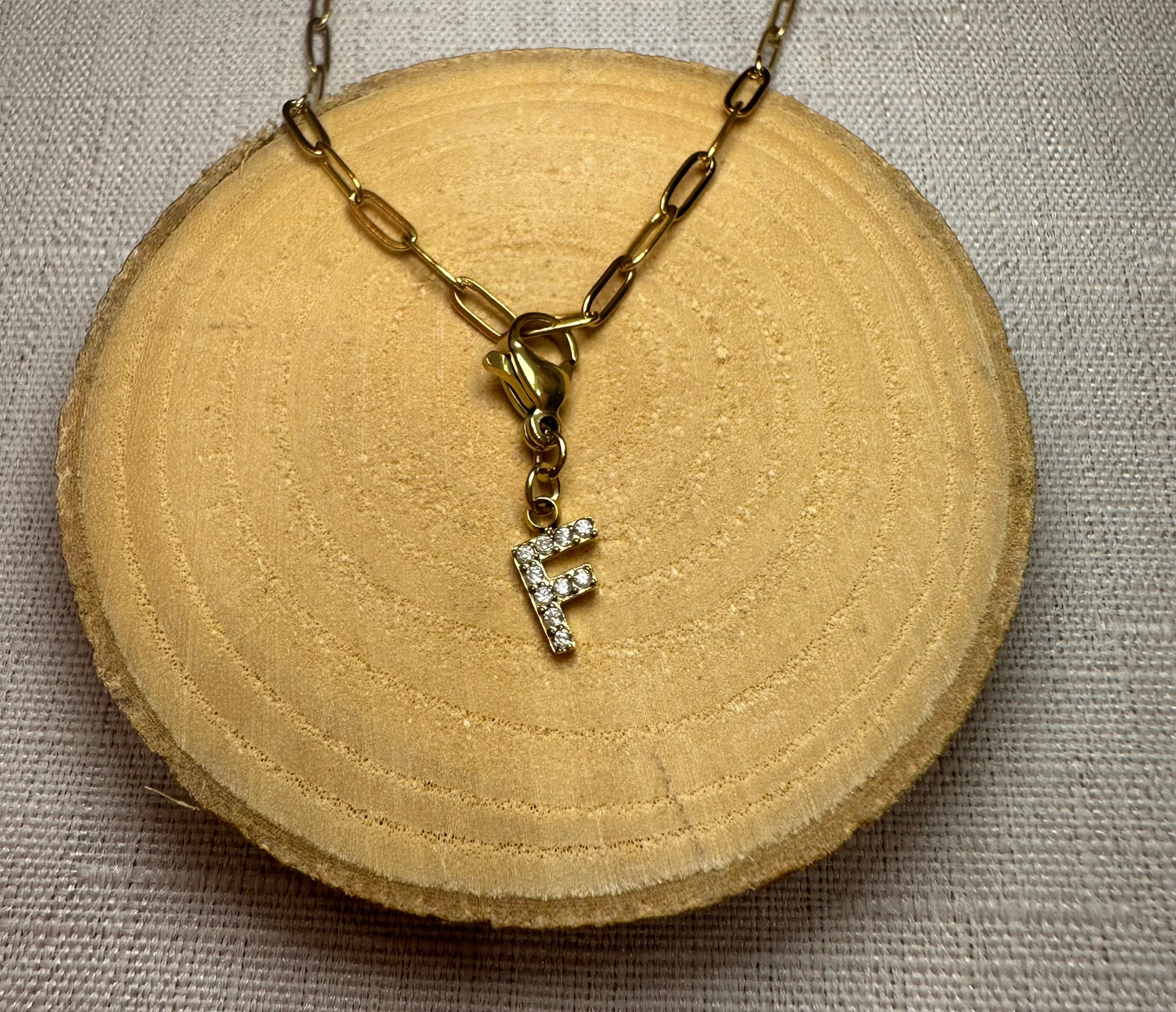 Lettres strass Alaïa Bijoux