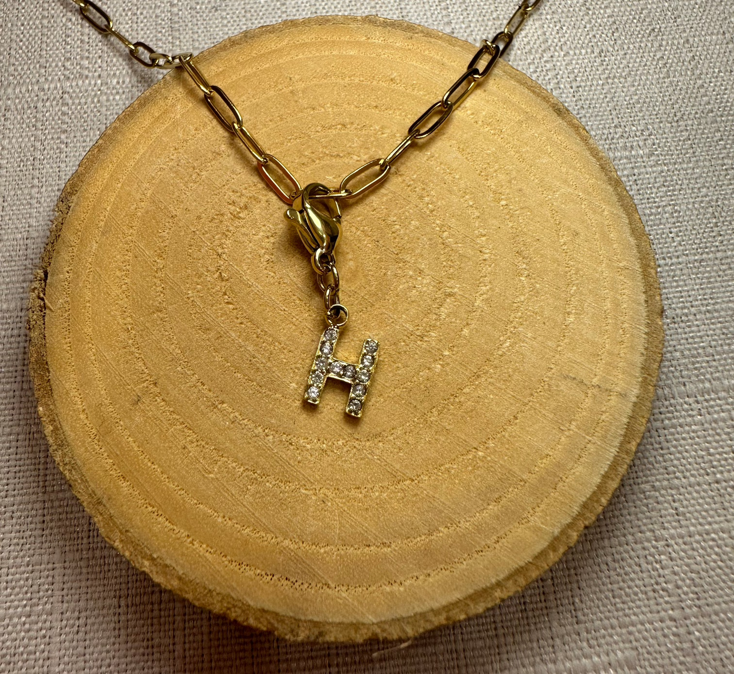 Lettres strass Alaïa Bijoux