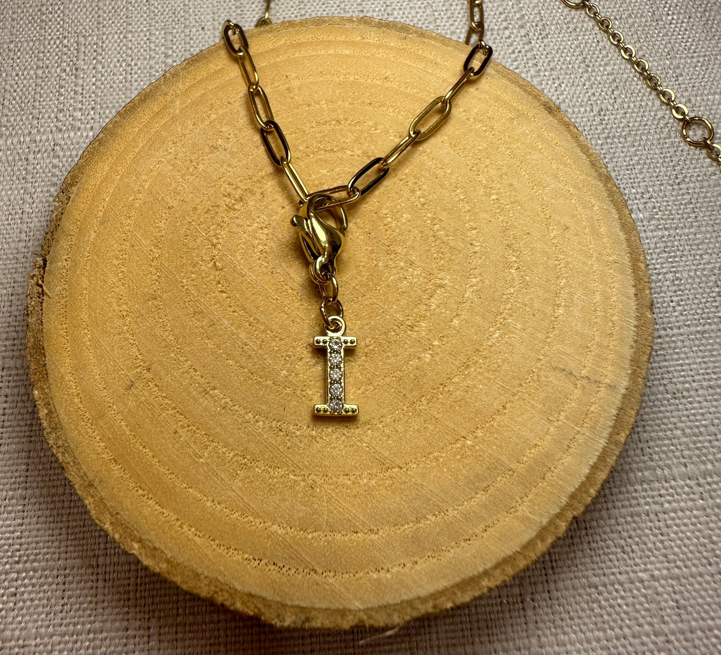Lettres strass Alaïa Bijoux