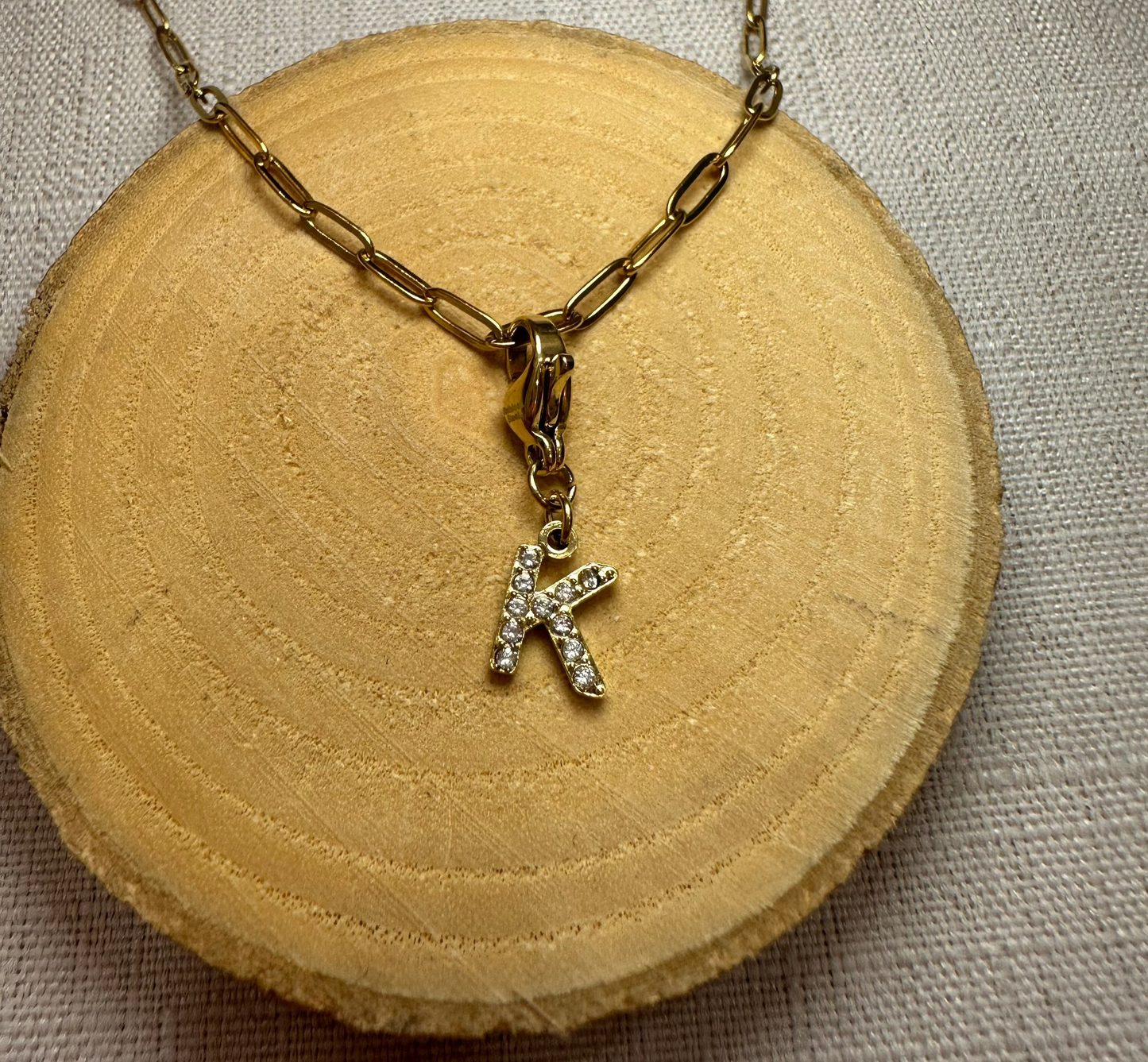 Lettres strass Alaïa Bijoux