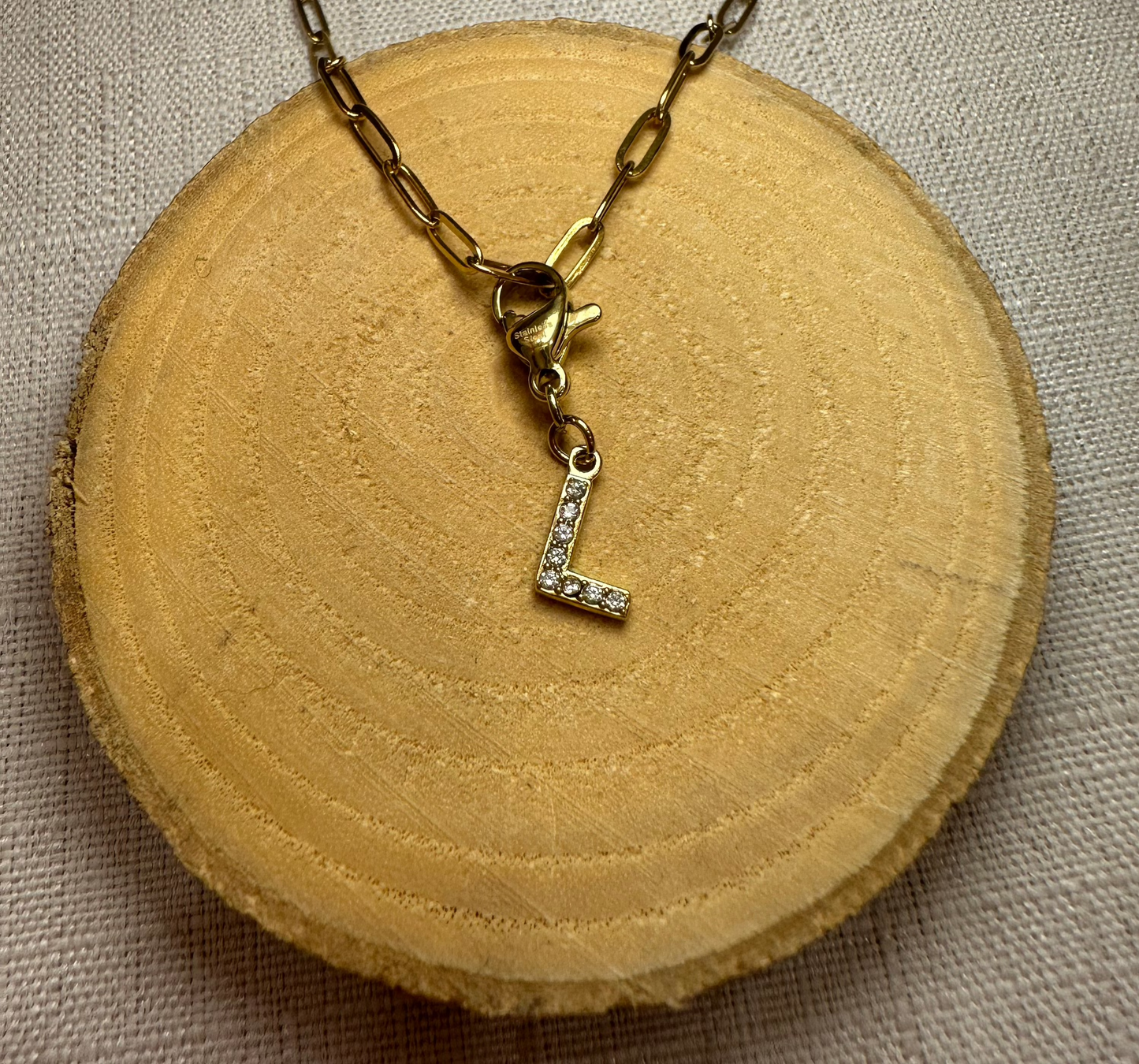 Lettres strass Alaïa Bijoux
