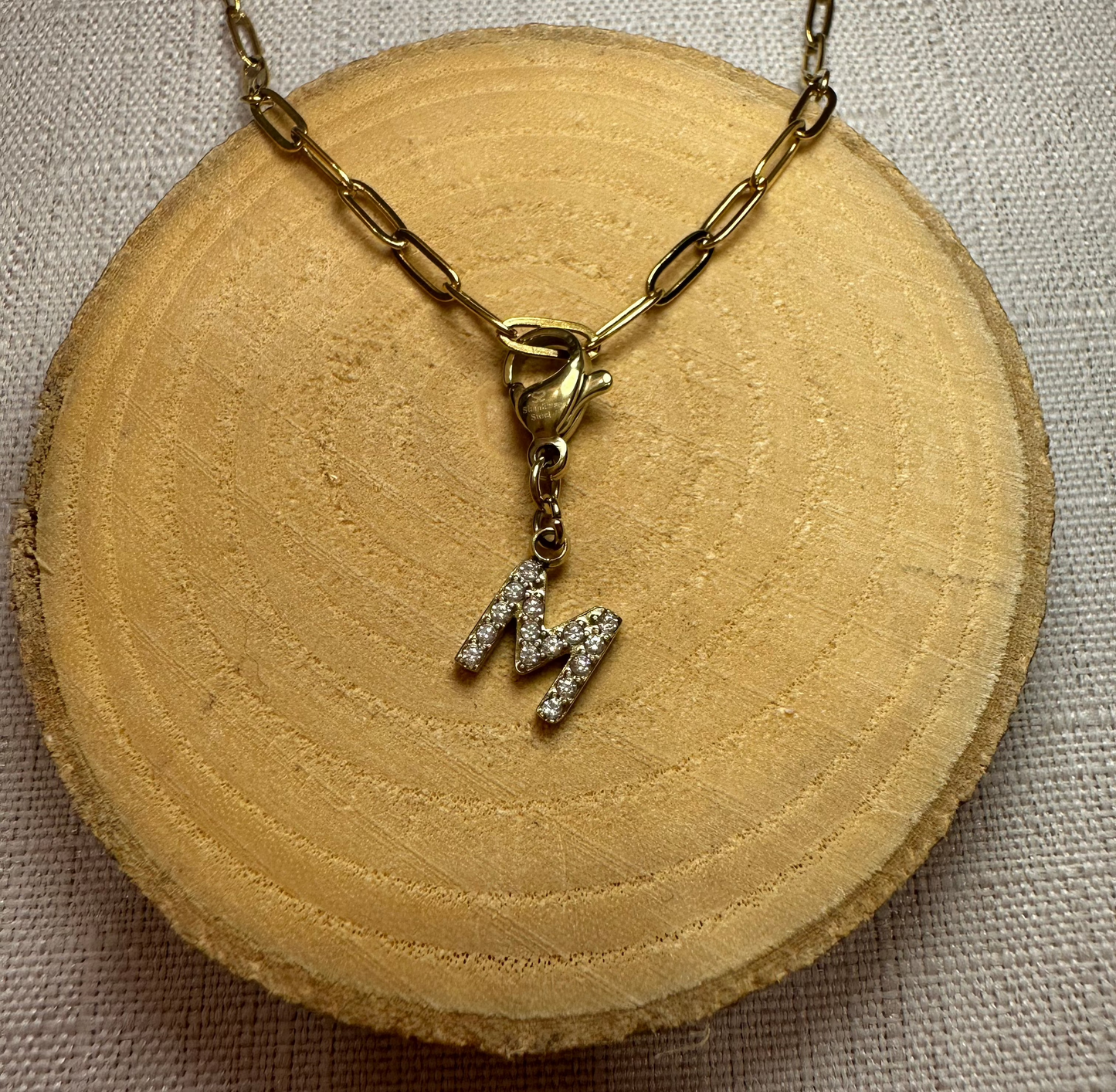 Lettres strass Alaïa Bijoux