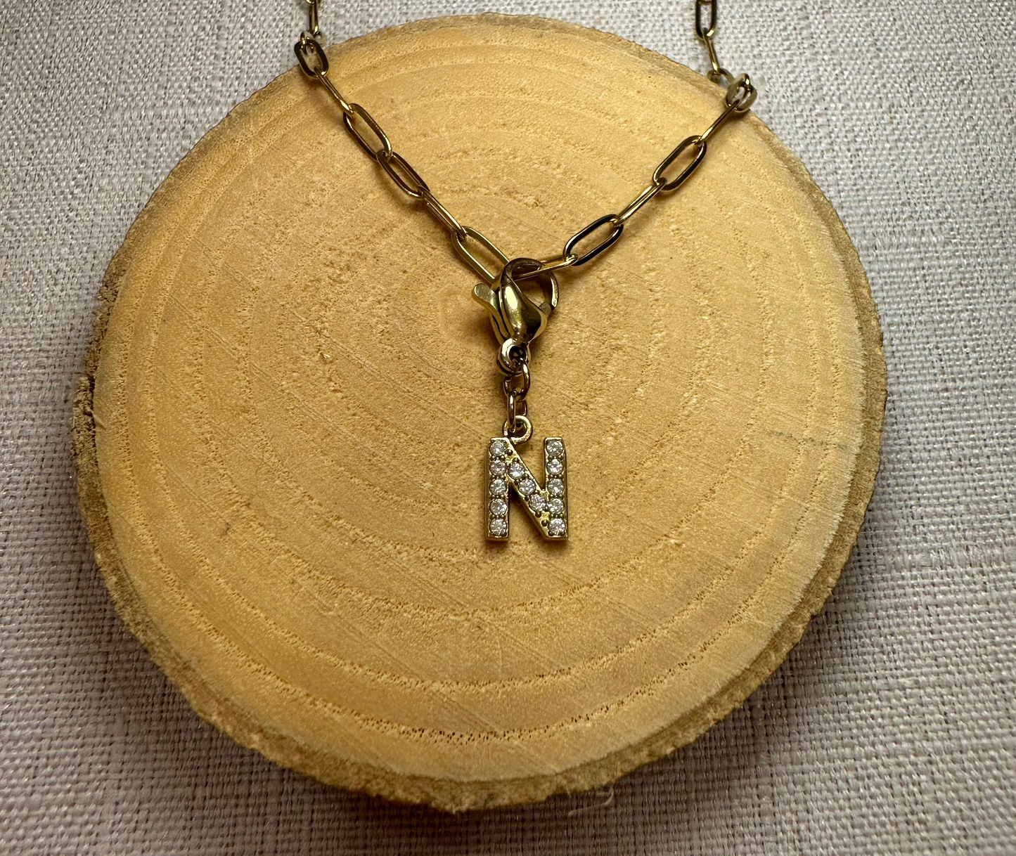 Lettres strass Alaïa Bijoux