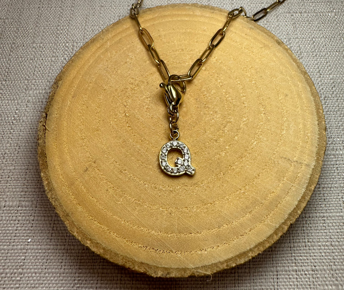 Lettres strass Alaïa Bijoux