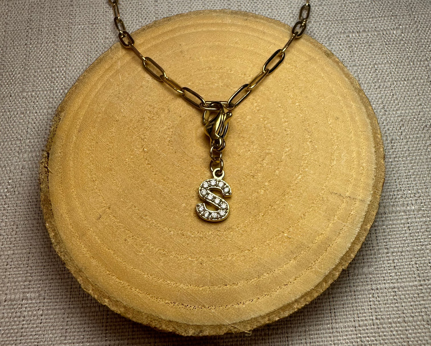 Lettres strass Alaïa Bijoux