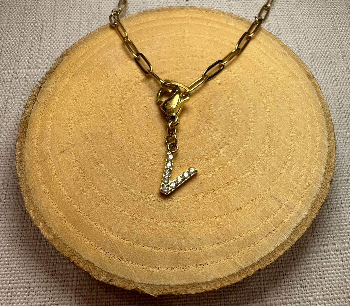 Lettres strass Alaïa Bijoux