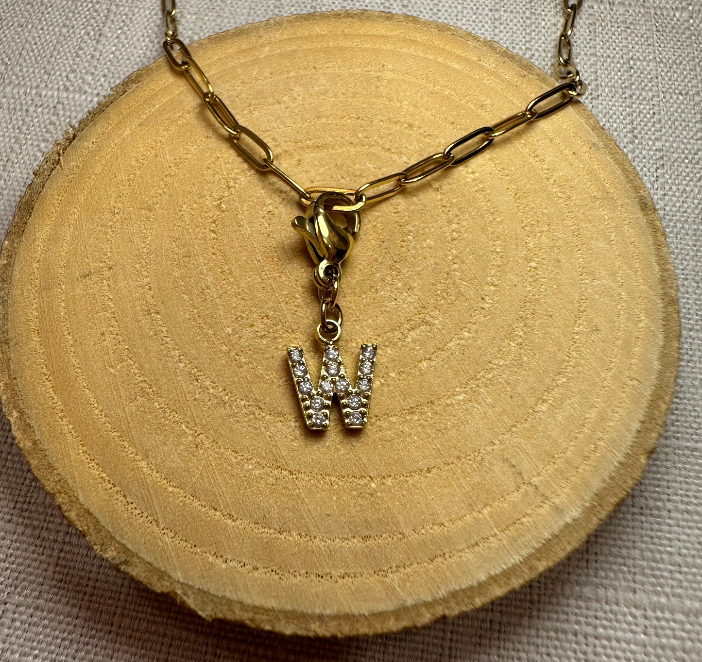Lettres strass Alaïa Bijoux