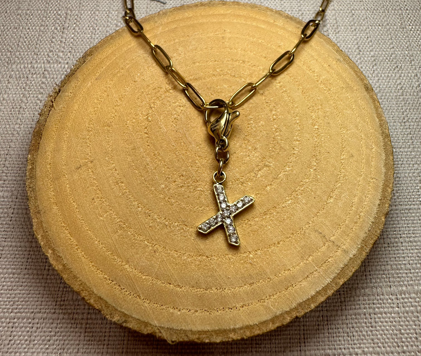 Lettres strass Alaïa Bijoux