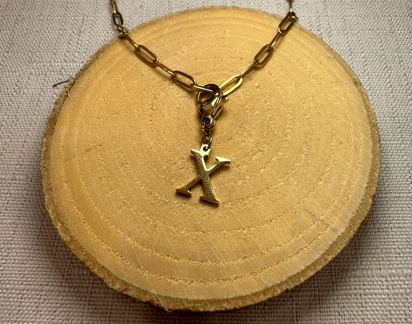 Lettres sans strass Alaïa Bijoux