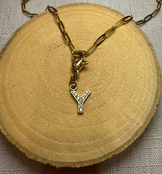 Lettres strass Alaïa Bijoux