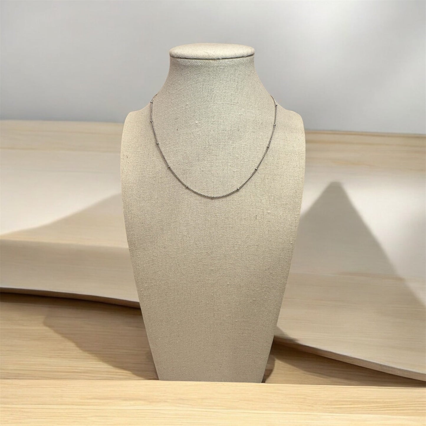 Base Colliers Argent Alaïa Bijoux