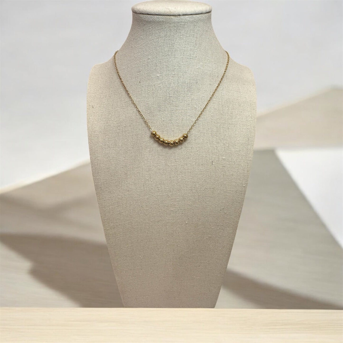 Base Collier doré Alaïa Bijoux