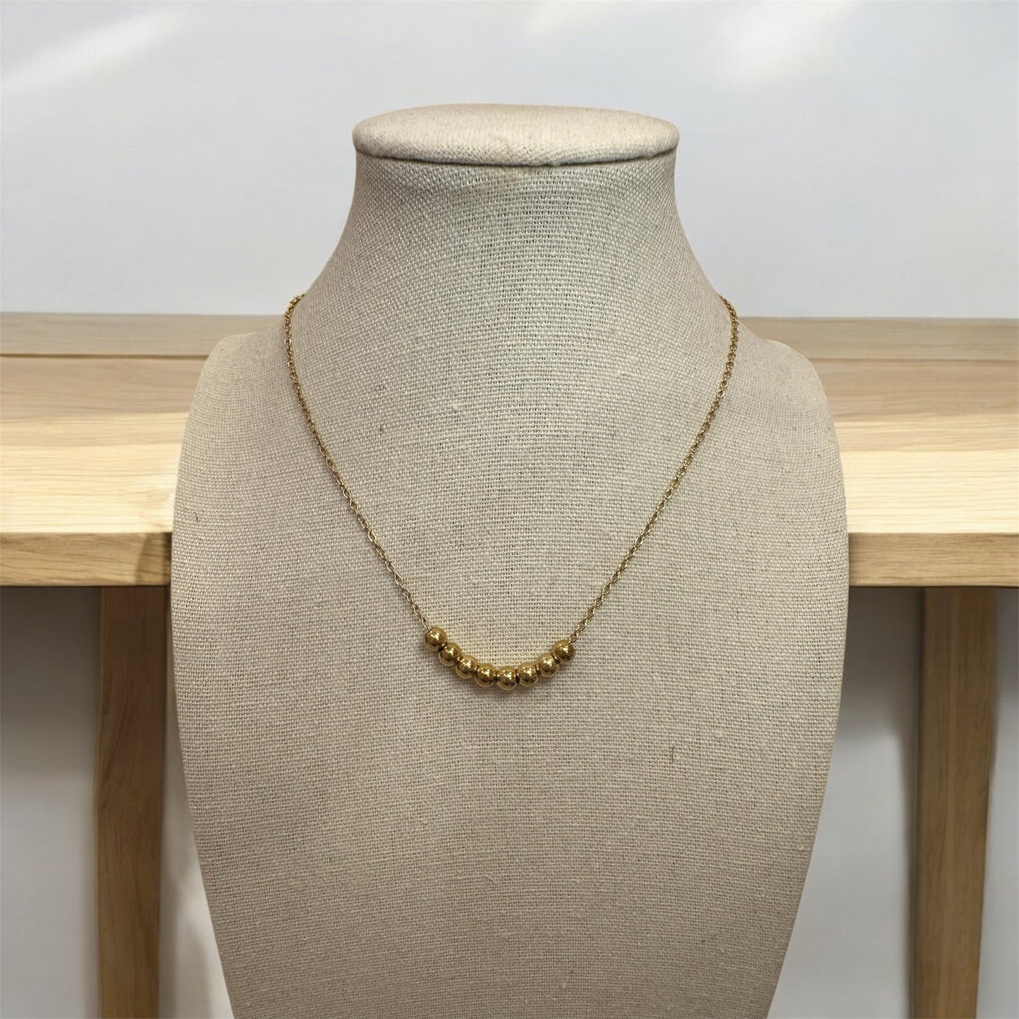 Base Collier doré Alaïa Bijoux