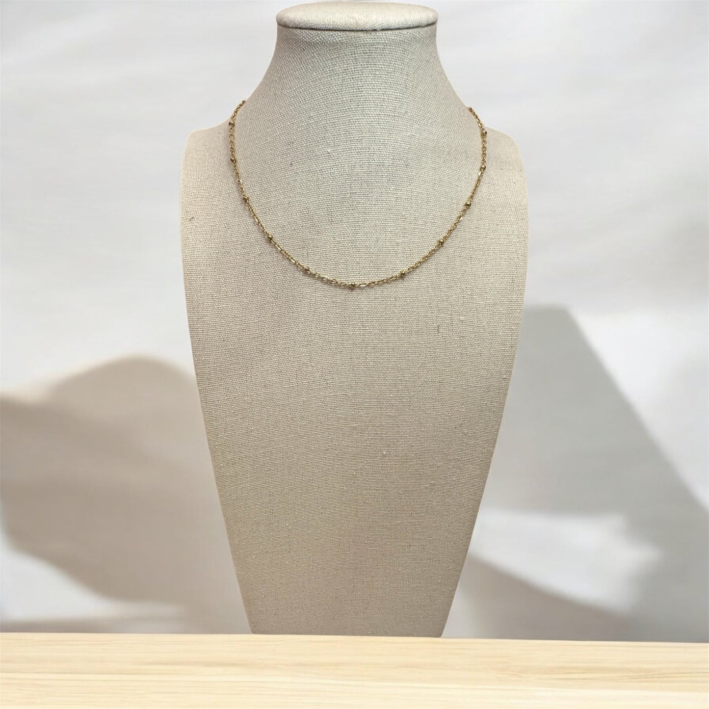 Base Collier doré Alaïa Bijoux