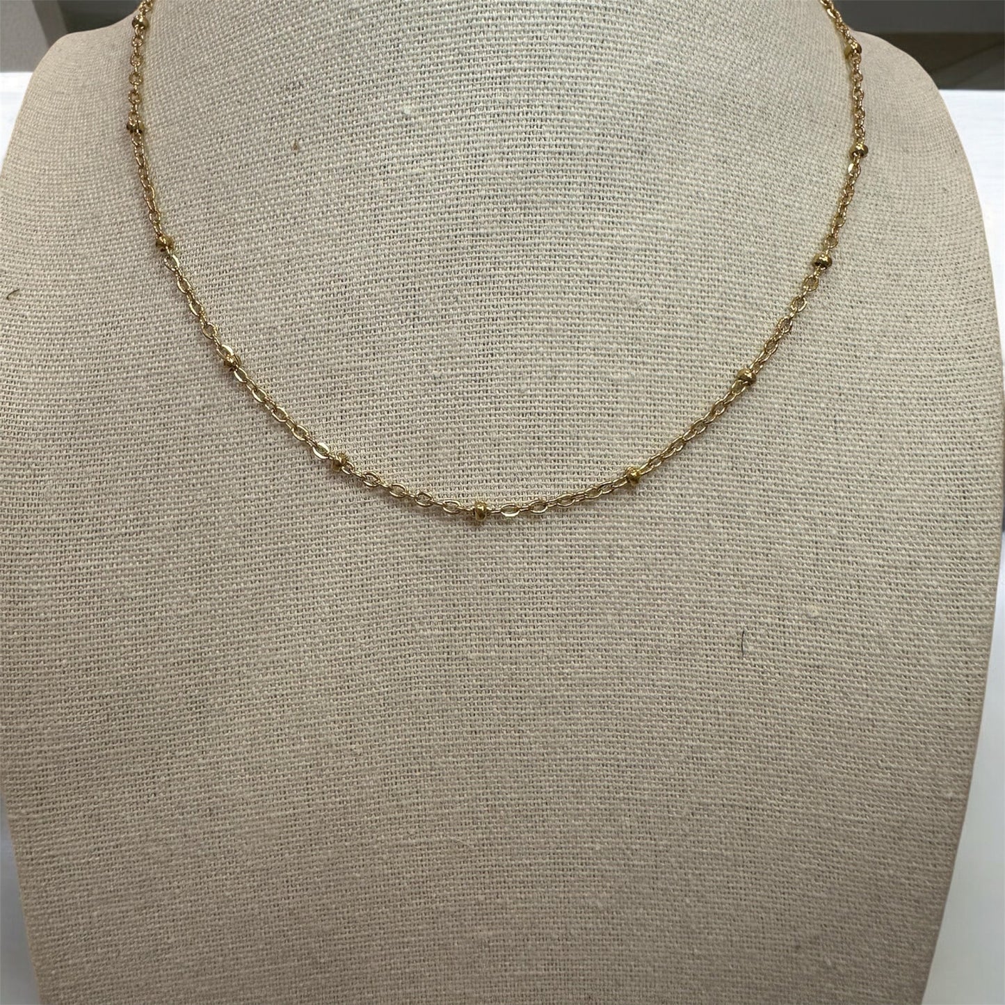 Base Collier doré Alaïa Bijoux