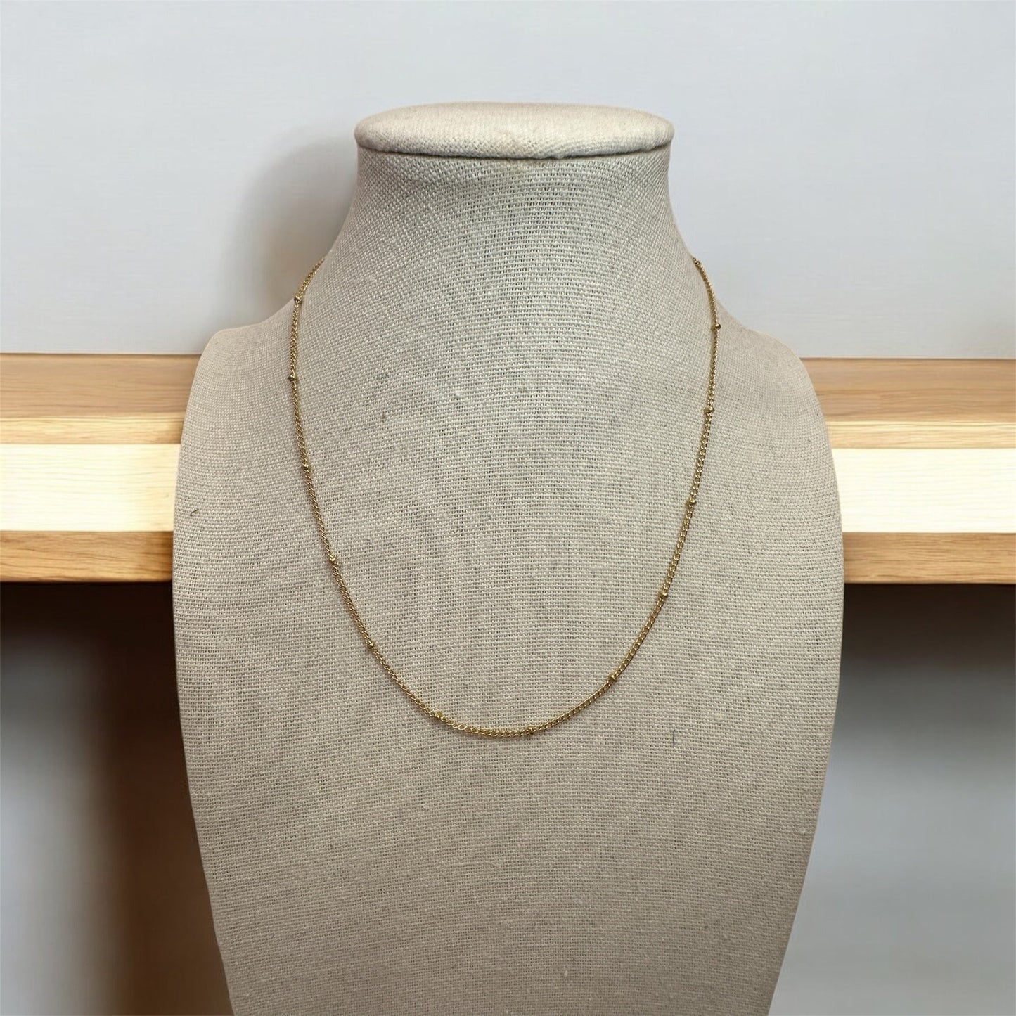 Base Collier doré Alaïa Bijoux