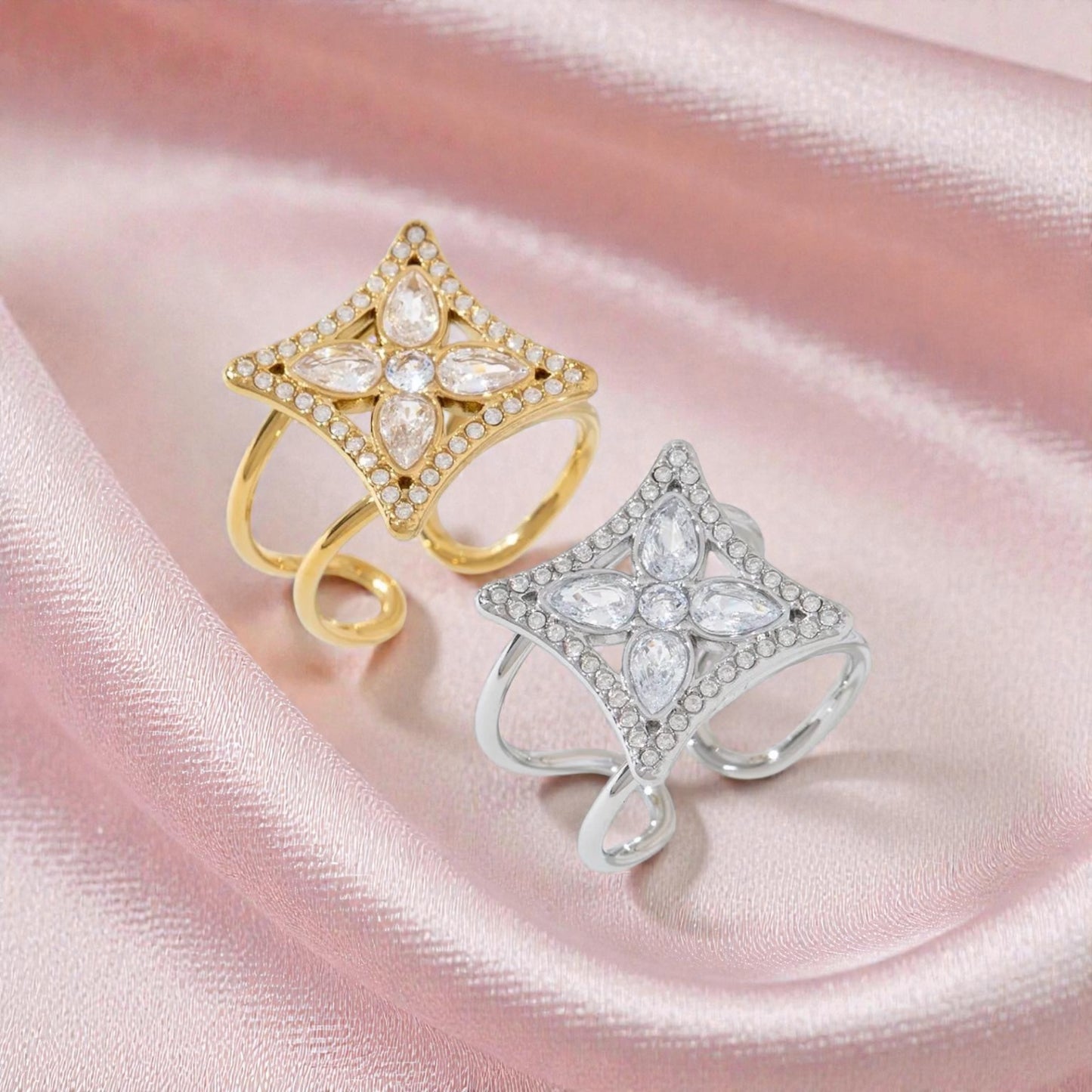 Bague étoile