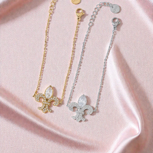 Bracelet fleurs de lys