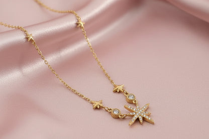 Collier nuit étoilée