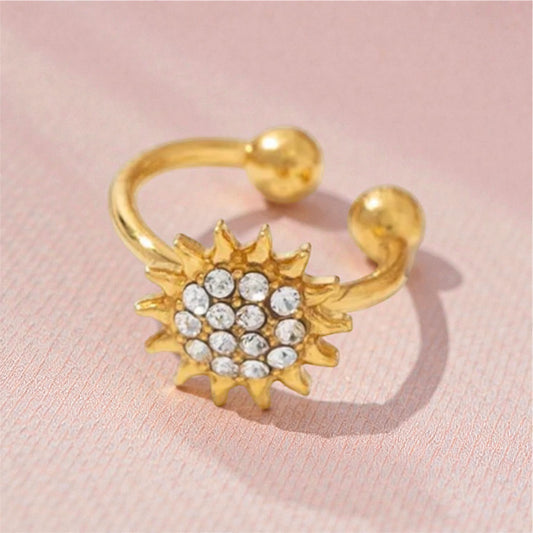 Bague oreille soleil
