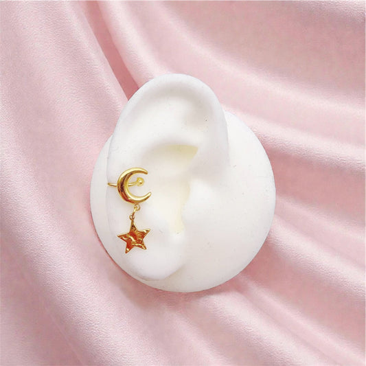Bague d’oreille croissant de lune