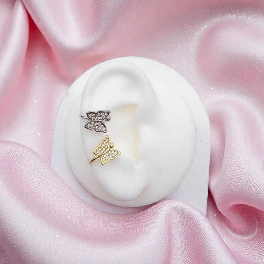 Bague d’oreille papillon