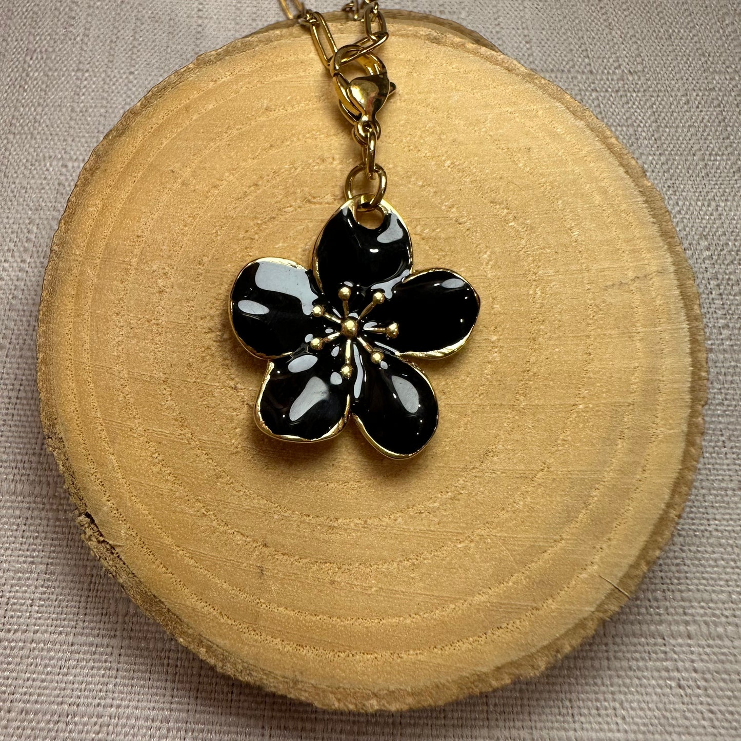 Grosse fleurs colorée Alaïa Bijoux