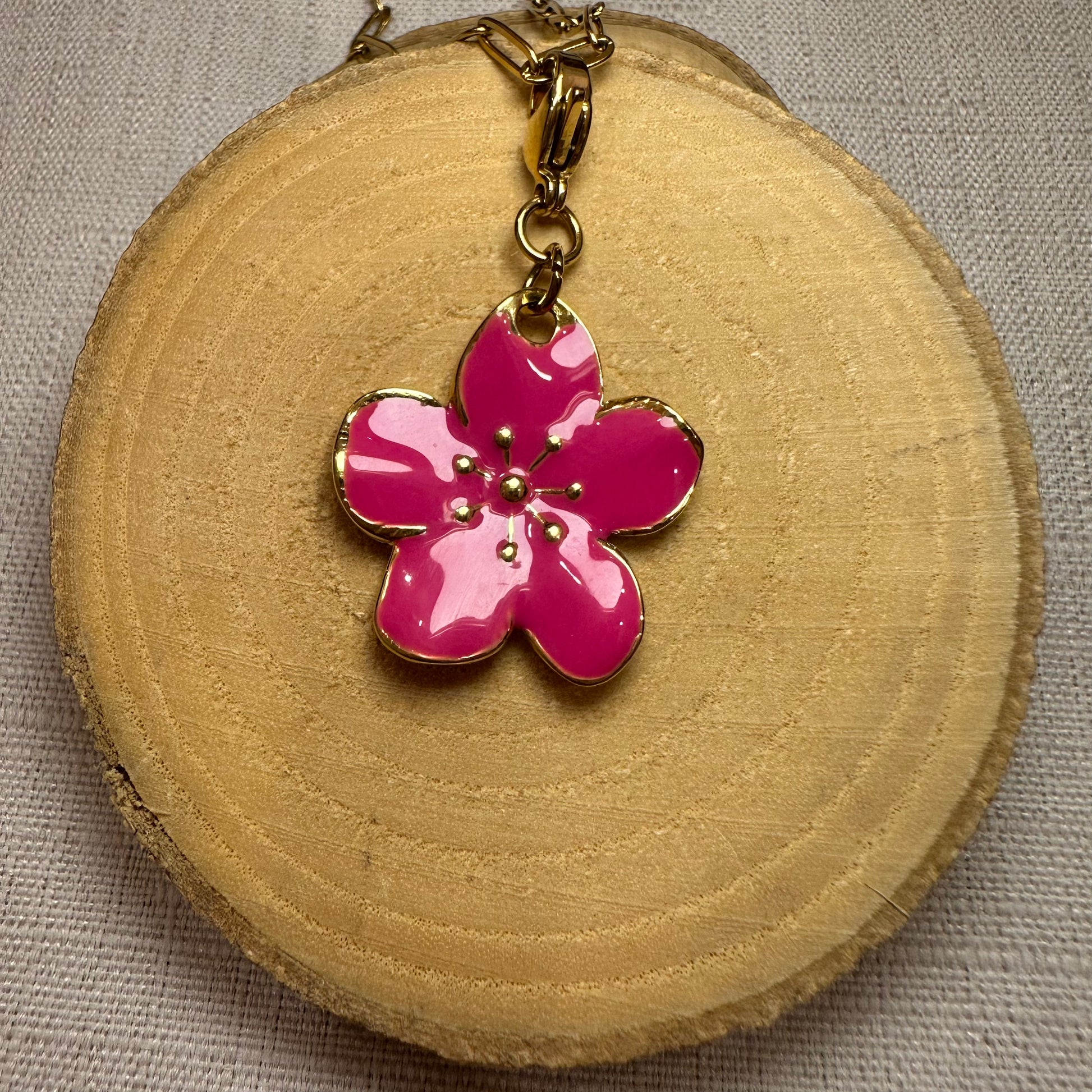 Grosse fleurs colorée Alaïa Bijoux