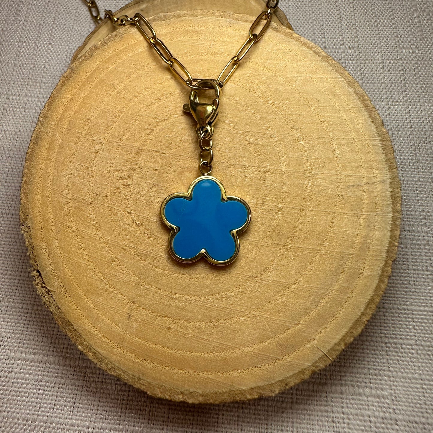 Fleurs colorée Alaïa Bijoux