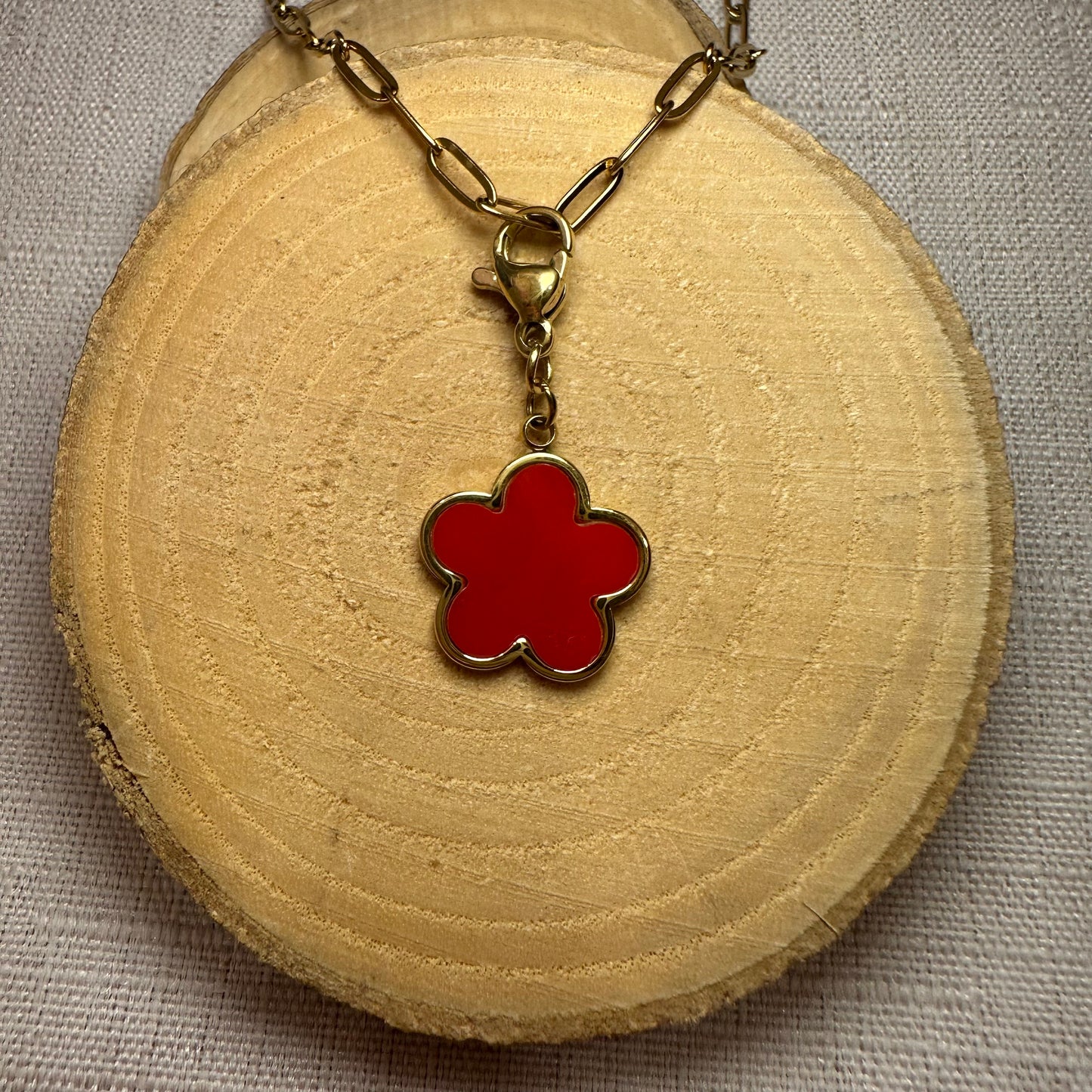 Fleurs colorée Alaïa Bijoux