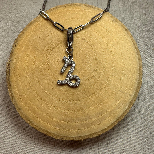 Signes Astro argent strass Alaïa Bijoux