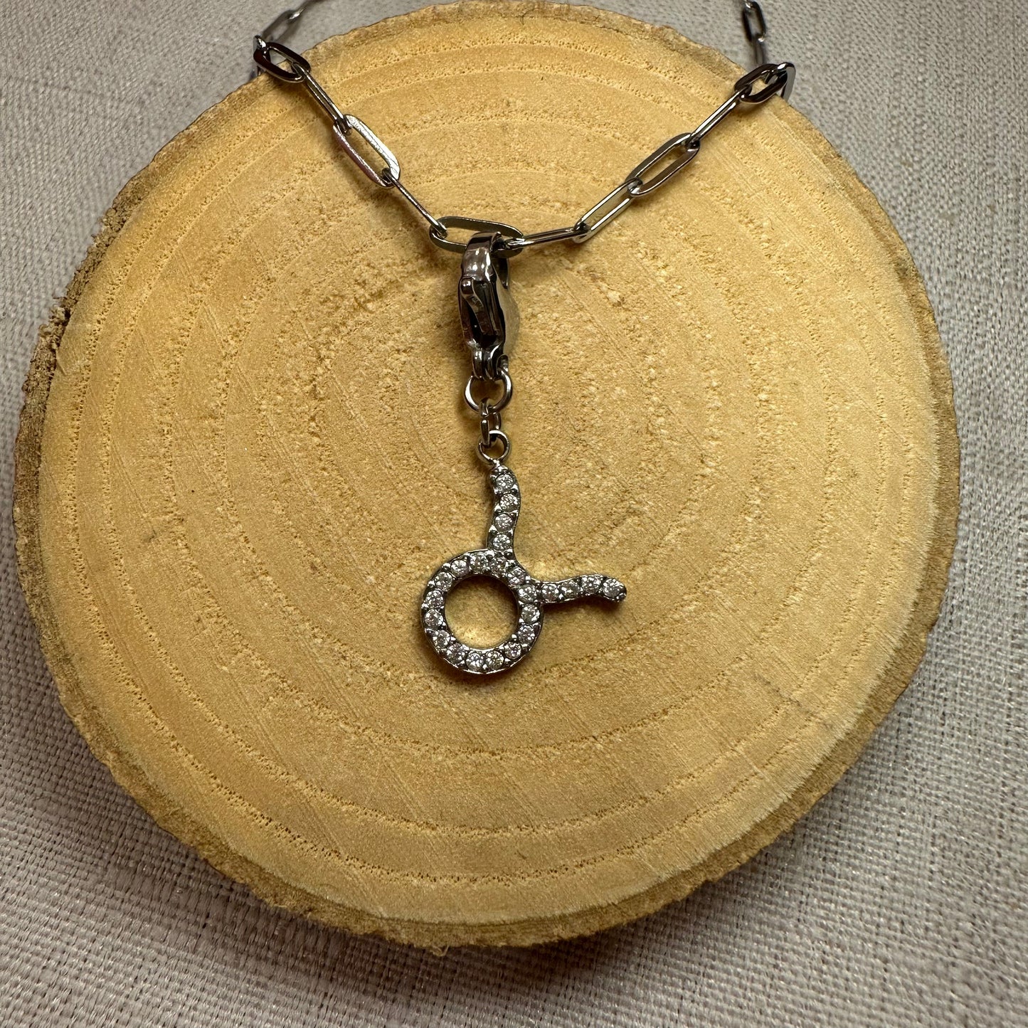 Signes Astro argent strass Alaïa Bijoux