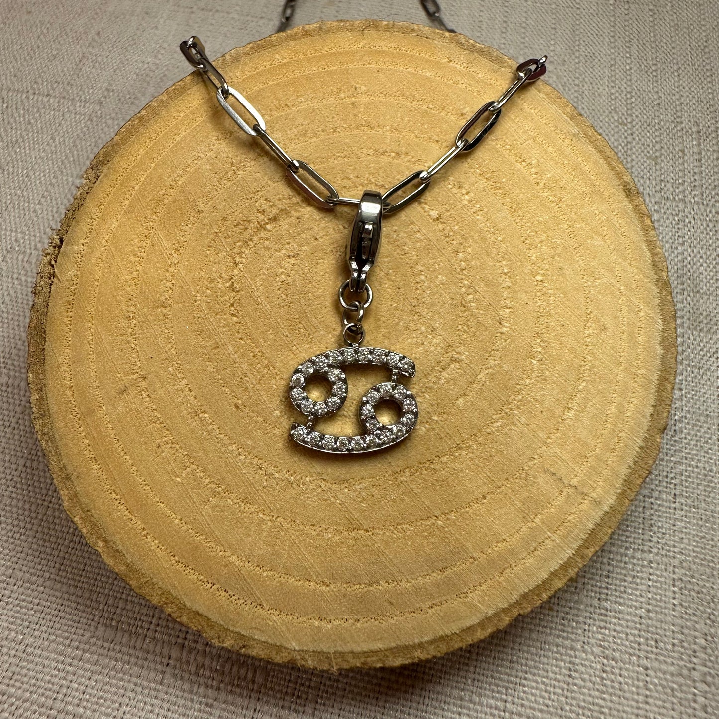 Signes Astro argent strass Alaïa Bijoux