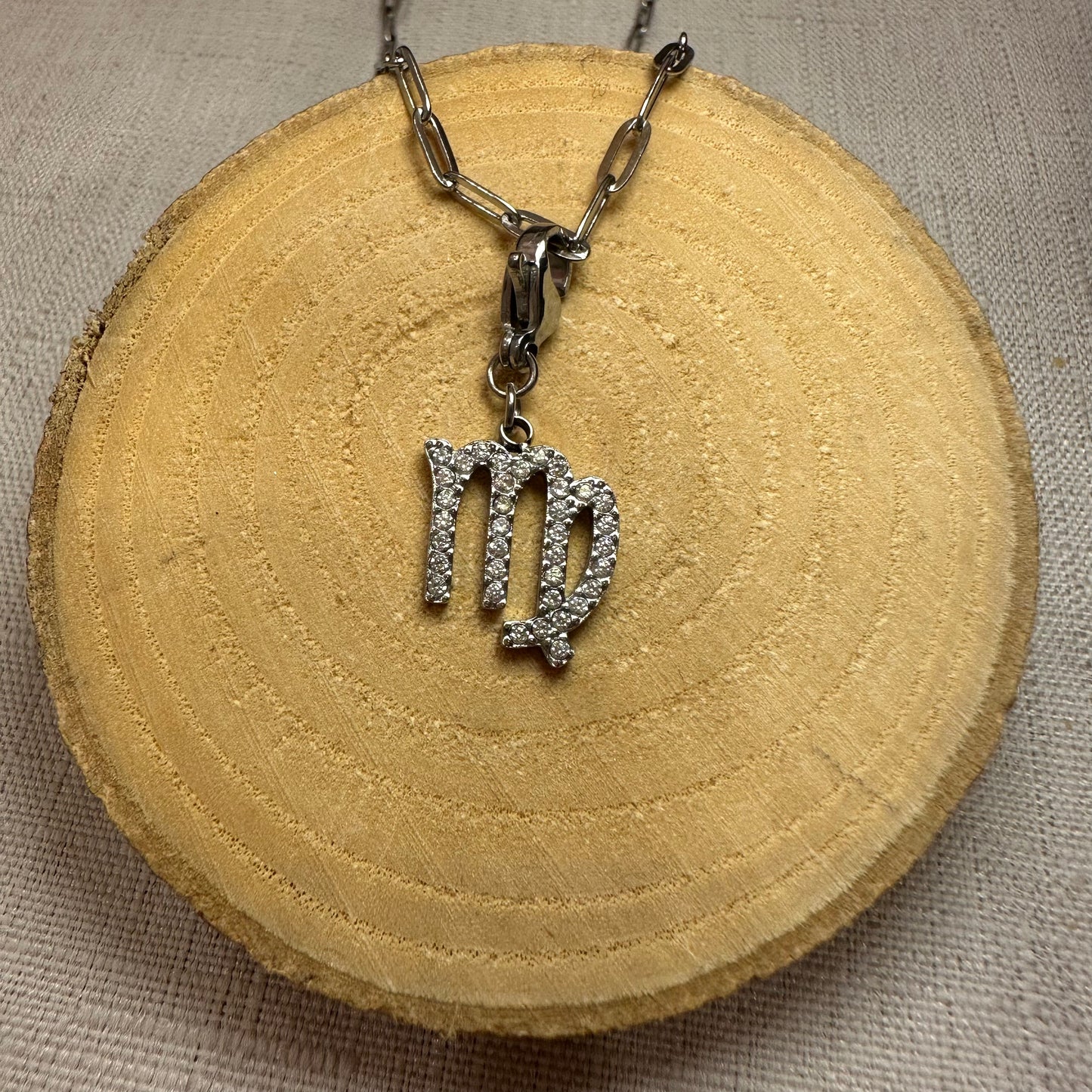 Signes Astro argent strass Alaïa Bijoux