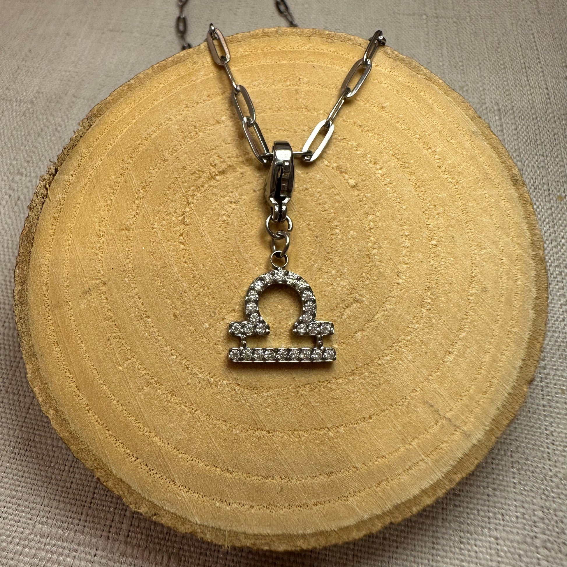 Signes Astro argent strass Alaïa Bijoux