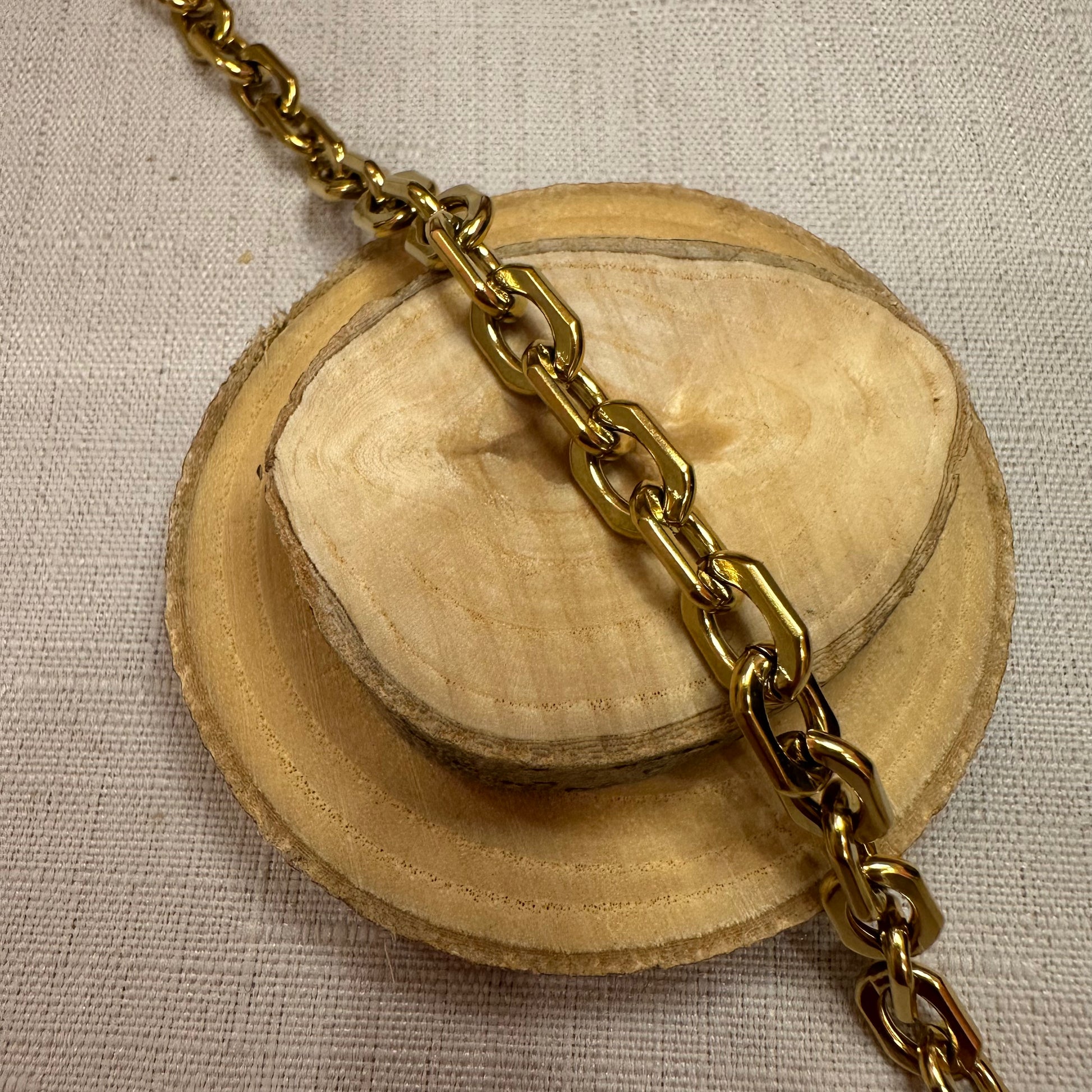Base bracelet doré Alaïa Bijoux