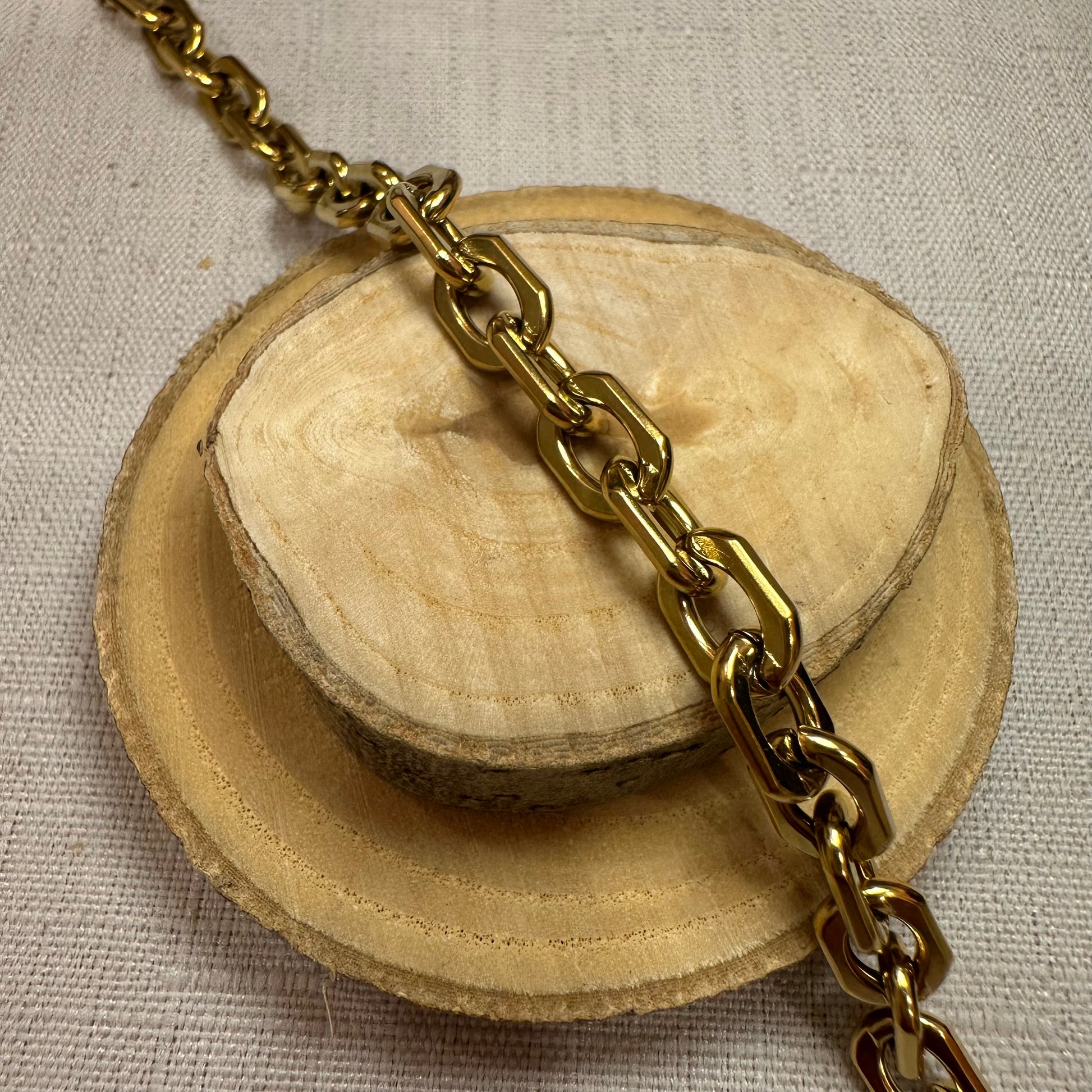Base bracelet doré Alaïa Bijoux