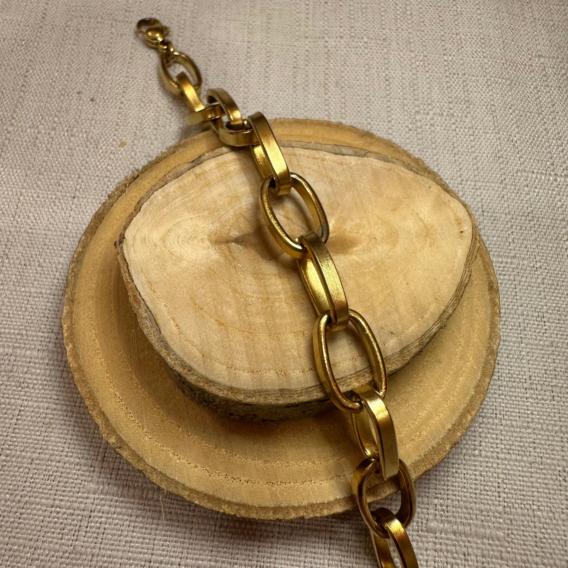 Base bracelet doré Alaïa Bijoux