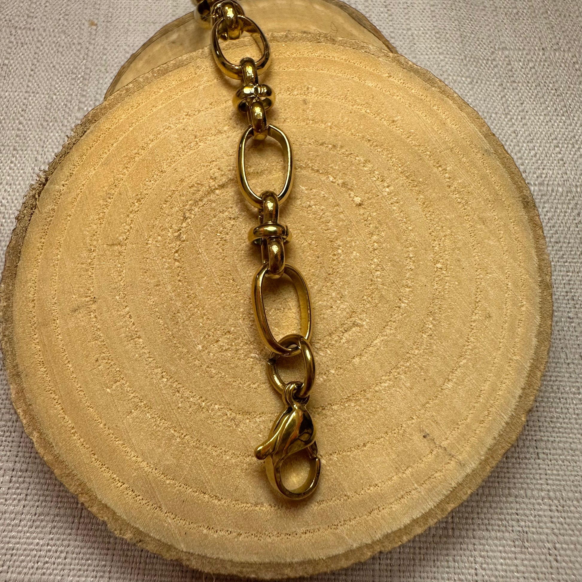 Base bracelet doré Alaïa Bijoux