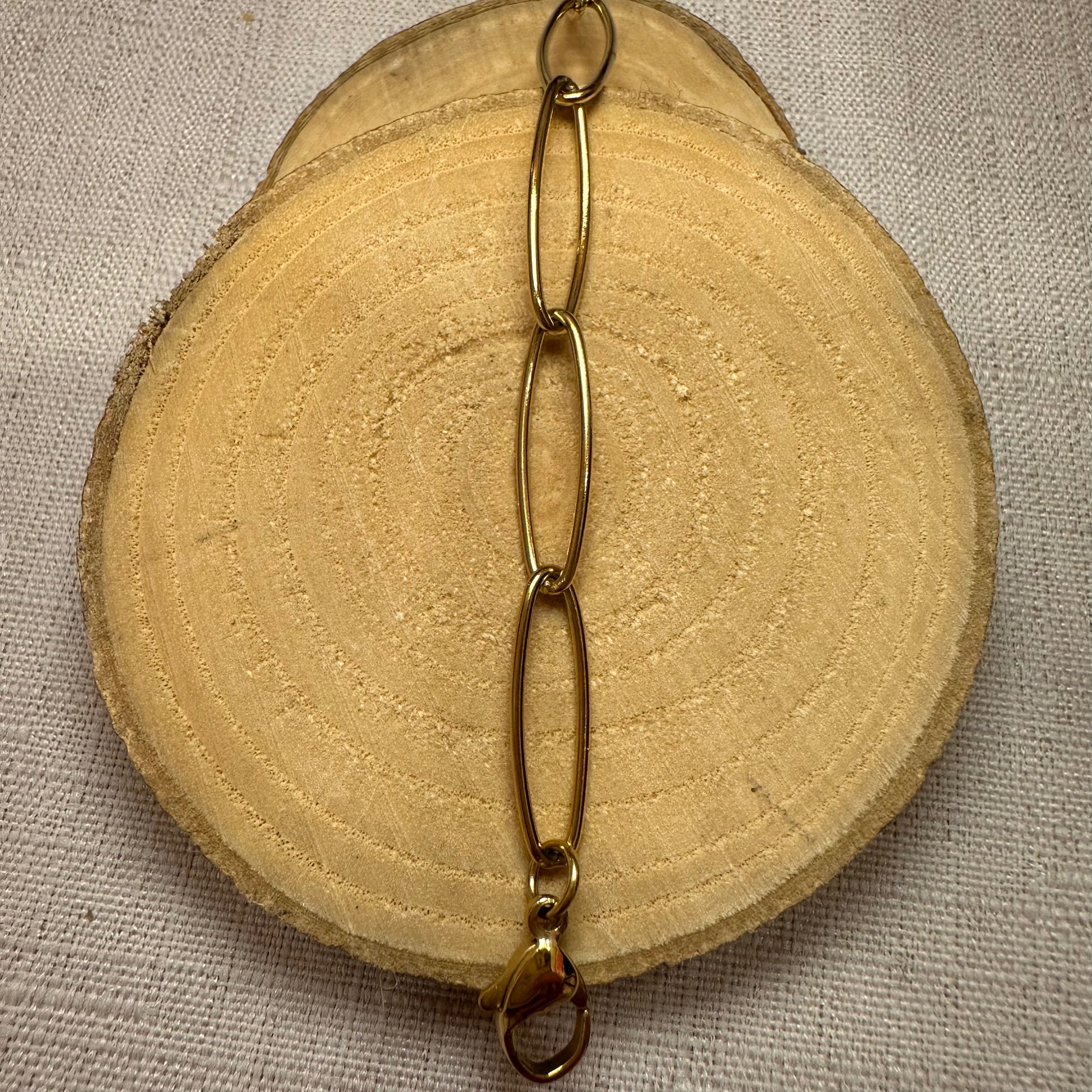 Base bracelet doré Alaïa Bijoux
