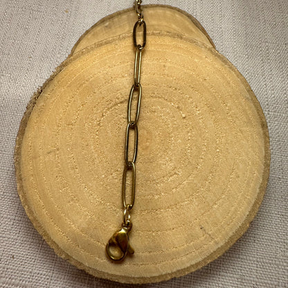 Base bracelet doré Alaïa Bijoux