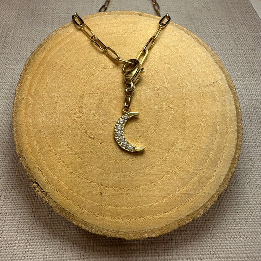 Lune Fine strass Alaïa Bijoux
