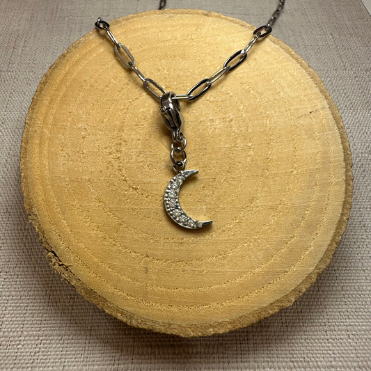 Lune Fine strass Alaïa Bijoux